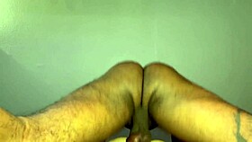 21cm cock in interracial bareback!