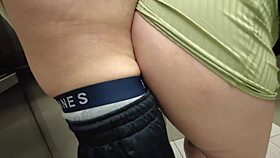 Naughty escort trolls hotel, almost caught in outdoor anal fun