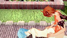 Genshin Impact yaoi, Tartaglia x Chongyun blowjob n’ anal creampie, sissy style!