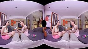 virtualrealporn com shows dildos experts in 3d toys demonstration