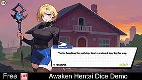 Exploring the awaken hentai dice demo in a casual game session.