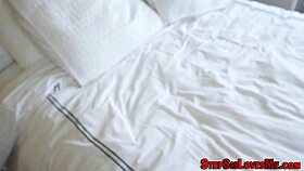 Teen Girl Gets Cummed On By Her Stepbrother's Monster Cock In This Interracial Hardcore Scene