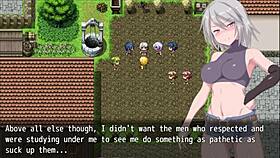 grace explores labyrinth town with toys