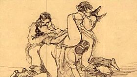 Vintage Comic Drawings From Antique Anime