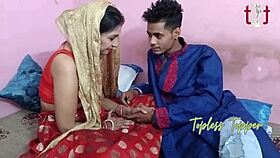 Первая ночь Сухаг Раат разжигает сырую амстерскую страсть со зрелой шлюхой