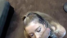 Brownmaigic69 Blows and Licks Cumshot!