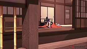 Did Eris catch Roxy fucking and join in?