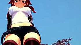 Did Eris catch Roxy fucking and join in?