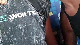 my friend and i travel on a train with people around.