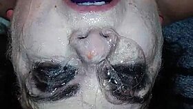 Ms. TL demonstrates throat techniques with toys