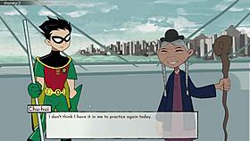 18titans part 27 - fucking every raven in this teen 18+ cartoon game anime hentai