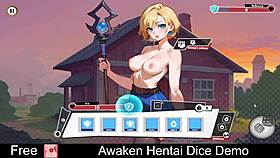 Exploring the awaken hentai dice demo in a casual game session.