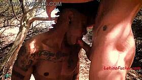 Latino Studs Enjoy Raw Anal on Mexican Beach