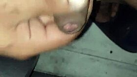 Gay solo masturbation with handjob leading to cum