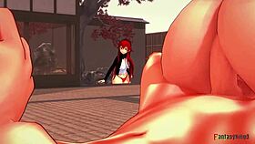 Did Eris catch Roxy fucking and join in?