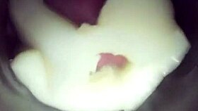 Hey, check out my fleshlight getting filled with a hot creampie inside