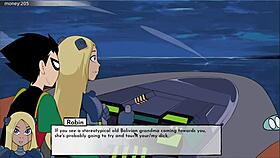 18titans episode 54 features terra in an anime dating game