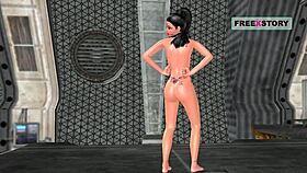 cute indian bhabhi poses sexily and masturbates with banana 🍌