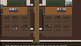 My girlfriend shows her big tits and the neighbor takes photos in public