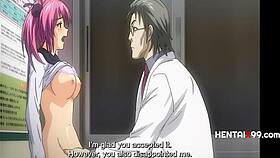 Pervy teacher blackmails campus lesbians in uncensored hentai.