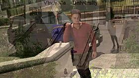 Taboo university hentai with big tits redhead in POV 3D cartoon