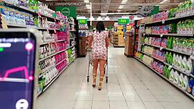 Martinasmith's Passionate Squirt in the Mall Amid Voyeurs