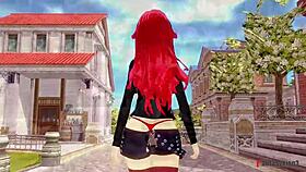 Did Eris catch Roxy fucking and join in?