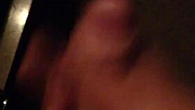 Horny gay guy jacks off and cums