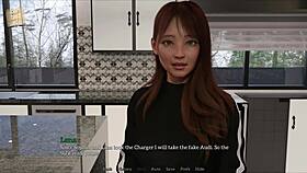 Exploring new memories in this erotic game episode 82.