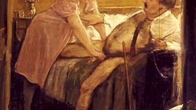 Vintage cartoon illustrations of anime hentai