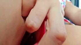 Martinasmith's Passionate Squirt in the Mall Amid Voyeurs