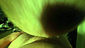 I stood up and he sucked my dick eagerly