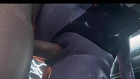 Monster Cock Pulverizes Widowmaker's Pussy