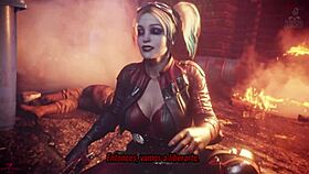 Watch Harley Quinn ride in cowgirl?