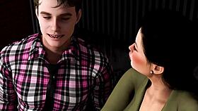 Aaron and Issa in baby bump story