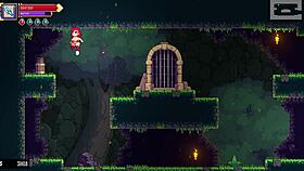 Scarlet maiden challenges third floor boss in hentai game sex scene