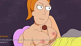 I am summer smith from rick and morty finding my way back home with text to speech and some wanking