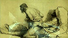 what makes vintage erotic illustrations so captivating and bold?