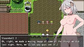 grace explores labyrinth town with toys