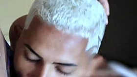 Teen Boy Sucking Neighbor's Big Cock