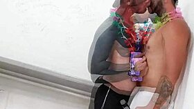 Big Cock Fun In The Bathroom?