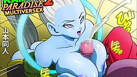 Kame paradise 2 vados shows master roshi huge boobs