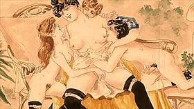 Vintage Erotic Drawings From Retro Cartoon Anime Hentai