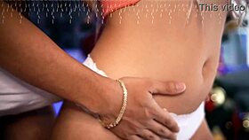 friend's hard cock visible