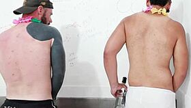 Big Cock Fun In The Bathroom?