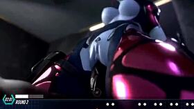 Intense Jerking Off In Overwatch Fap Hero.