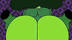 carol's bombastic workout banging with futanari group in both versions?