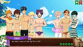 Camp buddy starts the beach episode with yoichi's route part nine