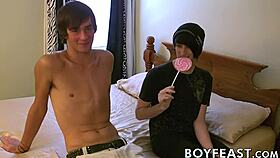 slim emo twinks stuff tight assholes