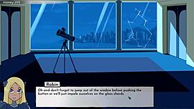 18titans episode 54 features terra in an anime dating game